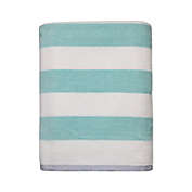 ever & ever&trade; Thick Stripe Bath Towel in Turquoise
