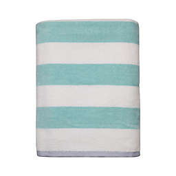 ever & ever™ Thick Stripe Bath Towel in Turquoise