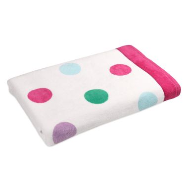 ever & ever&trade; Dot Bath&nbsp;Towel. View a larger version of this product image.