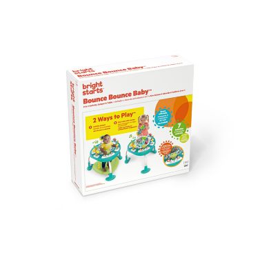 Bright Starts&trade; Bounce Bounce Baby 2-in-1 Activity Center Jumper & Table in Playful Pond Green. View a larger version of this product image.