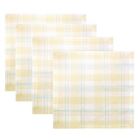 Alternate image 2 for Everhome&trade; Easter Plaid Napkins (Set of 4)