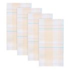 Alternate image 0 for Everhome&trade; Easter Plaid Napkins (Set of 4)