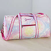 Tie Dye Personalized Embroidered Duffel Bag
