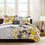 Mi Zone Allison 4-Piece King/California King Comforter Set in Yellow