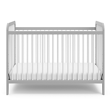 Storkcraft&trade; Pasadena 3-in-1 Convertible Crib in Pebble Grey/White. View a larger version of this product image.