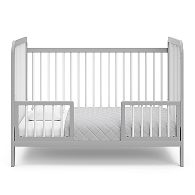 Storkcraft&trade; Pasadena 3-in-1 Convertible Crib in Pebble Grey/White. View a larger version of this product image.
