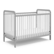 Storkcraft&trade; Pasadena 3-in-1 Convertible Crib in Pebble Grey/White