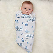 Baby Dino Personalized Receiving Blanket