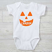 Jack-o&#39;-Lantern Size 6-18M Personalized Halloween Baby Bodysuit