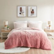 Intelligent Design Malea Shaggy Fur Comforter Mini Set