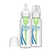 Dr. Brown&#39;s&reg; Natural Flow&reg; Options+ 2-pack 8 oz. Glass Baby Bottle