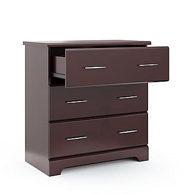Storkcraft&reg; Brookside 3-Drawer Chest in Espresso. View a larger version of this product image.