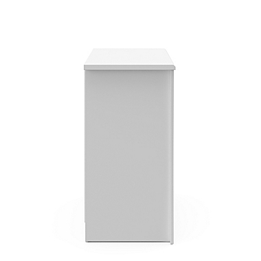 Storkcraft&reg; Crescent 3-Drawer Chest in White. View a larger version of this product image.