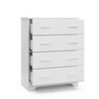 Alternate image 3 for Storkcraft&reg; Brookside 4-Drawer Chest in White