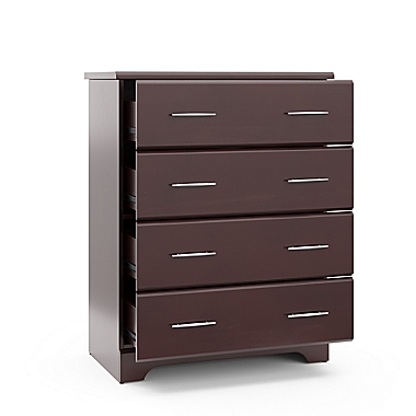 Storkcraft&reg; Brookside 4-Drawer Chest in Espresso. View a larger version of this product image.