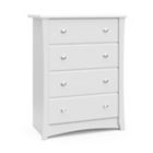 Alternate image 0 for Storkcraft&reg; Crescent 4-Drawer Chest in White