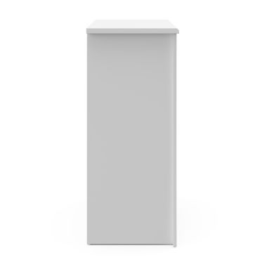 Storkcraft&reg; Crescent 4-Drawer Chest in White. View a larger version of this product image.