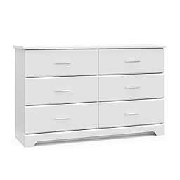 Storkcraft® Brookside 6-Drawer Dresser in White