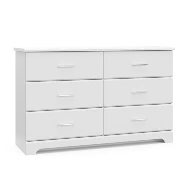 Storkcraft&reg; Brookside 6-Drawer Dresser in Black. View a larger version of this product image.