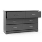 Alternate image 4 for Storkcraft&reg; Brookside 6-Drawer Combo Dresser in Grey