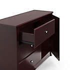 Alternate image 2 for Storkcraft&reg; Crescent 3-Drawer Combo Dresser in Espresso