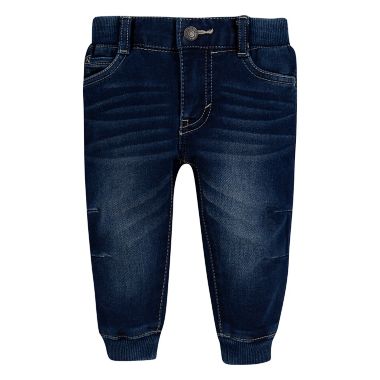 Levi's® Size 12M Waverly Knit Denim Jogger Pant in Blue | buybuy BABY