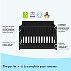 Alternate image 15 for Graco&reg; Hadley 4-in-1 Convertible Crib with Drawer in Black