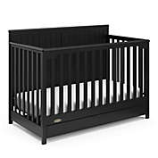 Graco&reg; Hadley 4-in-1 Convertible Crib with Drawer in Black