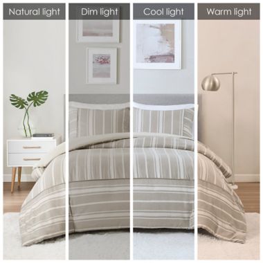 Beautyrest&reg; Kent 3-Piece Oversized Duvet Cover Set. View a larger version of this product image.