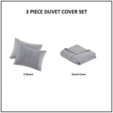 Beautyrest&reg; Maddox 3-Piece Oversized Duvet Cover Set. View a larger version of this product image.