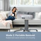 Alternate image 3 for Chicco Close To You&trade; 3-in-1 Bedside Bassinet - Heather Grey