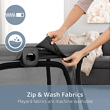 Chicco Alfa Lite&trade; Lightweight Travel Playard in Midnight. View a larger version of this product image.