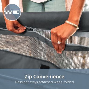 Chicco&reg; Dash&trade; Instant Setup Playard in Charcoal. View a larger version of this product image.
