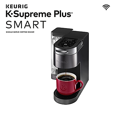Keurig&reg; K-Supreme Plus&reg; SMART Single Serve Coffee Maker with BrewID&trade; in Black. View a larger version of this product image.