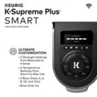 Alternate image 9 for Keurig&reg; K-Supreme Plus&reg; SMART Single Serve Coffee Maker with BrewID&trade; in Black