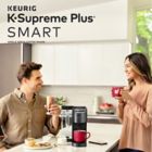 Alternate image 3 for Keurig&reg; K-Supreme Plus&reg; SMART Single Serve Coffee Maker with BrewID&trade; in Black