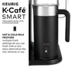 Alternate image 6 for Keurig&reg; K-Cafe&reg; SMART Single-Serve Coffee, Latte & Cappuccino Maker in Black
