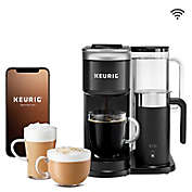 Keurig&reg; K-Cafe&reg; SMART Single-Serve Coffee, Latte &amp; Cappuccino Maker in Black