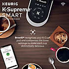 Alternate image 3 for Keurig&reg; K-Supreme&reg; SMART Single Serve Coffee Maker with BrewID&trade; in Black