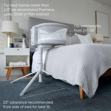 HALO&reg; BassiNest&reg; Swivel Sleeper 3.0 in Grey. View a larger version of this product image.