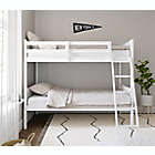 Alternate image 4 for Storkcraft&reg; Caribou Twin Bunk Bed in White