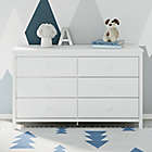 Alternate image 6 for Storkcraft&reg; Alpine 6-Drawer Double Dresser in White
