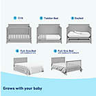 Alternate image 18 for Graco&reg; Hadley 4-in-1 Convertible Crib with Drawer in Pebble Grey