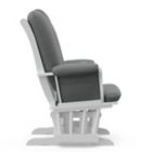 Alternate image 4 for Storkcraft&reg; Tuscany Glider and Ottoman in White/Grey