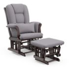 Alternate image 0 for Storkcraft&reg; Tuscany Glider and Ottoman Set in Espresso/Grey