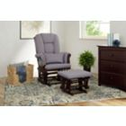 Alternate image 13 for Storkcraft&reg; Tuscany Glider and Ottoman Set in Espresso/Grey