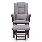 Alternate image 9 for Storkcraft&trade; Tuscany Glider and Ottoman Set in Espresso/Grey