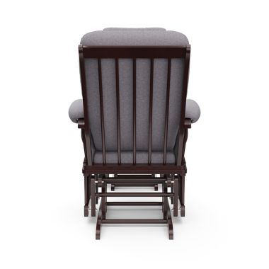 Storkcraft&reg; Tuscany Glider and Ottoman Set in Espresso/Grey. View a larger version of this product image.