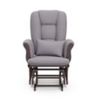 Alternate image 5 for Storkcraft&reg; Tuscany Glider and Ottoman Set in Espresso/Grey
