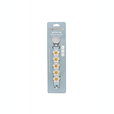 Loulou Lollipop&reg; Silicone Pacifier Clip in Blue. View a larger version of this product image.